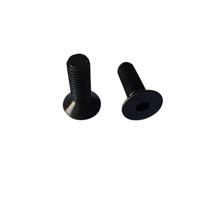 Solicitud de los clientes de acero de aleación Full Thread Flat Countersunk Head Hex Socket Cap tornillo