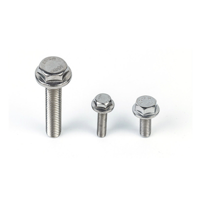 Flanca de acero inoxidable 304 Cerrojo hexagonal con cabeza hexagonal exterior M5 M6 M8 M10 M12