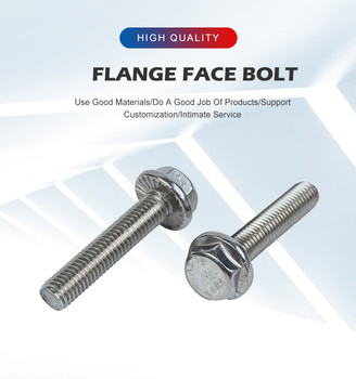 Flanca de acero inoxidable 304 Cerrojo hexagonal con cabeza hexagonal exterior M5 M6 M8 M10 M12