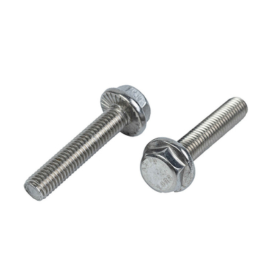 Suministro GB estándar de acero inoxidable cerrojo de brida hexadecimal dentado para personalización personalizada
