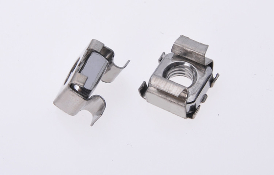 Otros acabados M4 M5 M6 M8 de acero inoxidable 304 Cabinet Nuts Cuadrado Cage Nut para el control