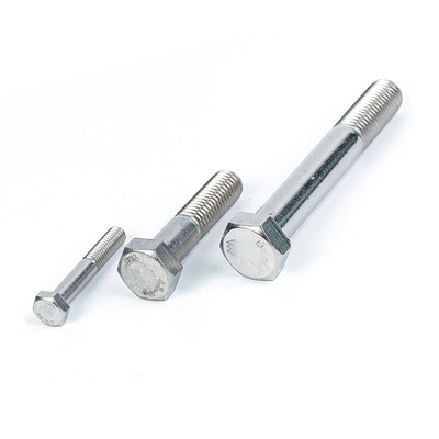 DIN Standard Hex Half Thread Bolts 2024 Fijaciones de acero inoxidable con acabado liso