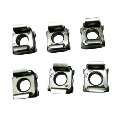 Conexión M4-M16 Acero inoxidable personalizado 304 Cuadrada de la jaula de la nuez con otro acabado