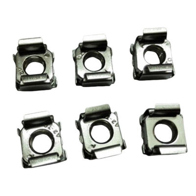 Conexión M4-M16 Acero inoxidable personalizado 304 Cuadrada de la jaula de la nuez con otro acabado