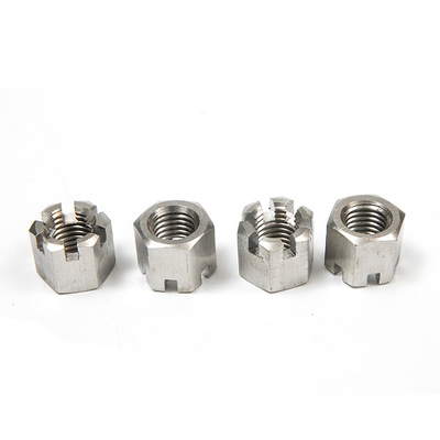 Nucleo de ranura fina de acero inoxidable de zinc amarillo plano para conexión GB6178 GB6181