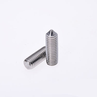 Refuerzo de acabado de acero inoxidable hexagonal interna cone cabeza de juego tornillo para industrial