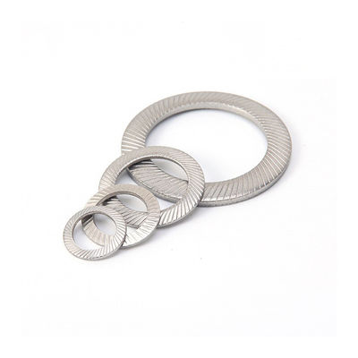 Acero inoxidable DIN9250 304 Dente dentado de dentado de disco de resorte con control