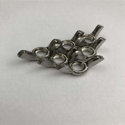 304 de acero inoxidable Cordón de oveja de nuez de mariposa torcida a mano para productos personalizados