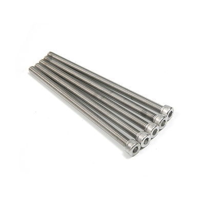 DIN912 Acero inoxidable M6 M8 M10 M12 M14 M16 M18 M20 HEX Cabeza de enchufe Allen Cerrojo