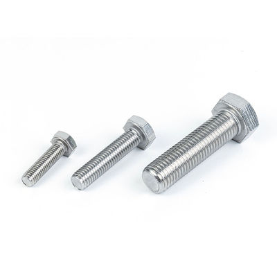GB Estándar de acero inoxidable Hex Bolt Nut y lavadora DIN933 para la personalización de sujetadores