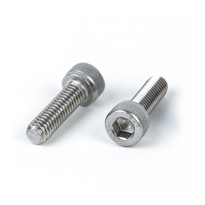 Cabeza de copa de acero inoxidable de enchufe hexagonal de tornillo de cabeza cilíndrica para industriales