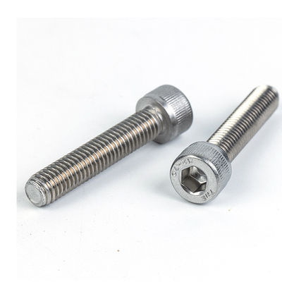 Cerrojos y tornillos de encabezado de paneles de acero inoxidable con enchufe hexagonal para aplicaciones industriales