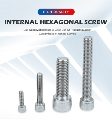 Círculo de conexión hexagonal de acero inoxidable de cabeza de cacerola con grado de resistencia de nivel A y limpiado