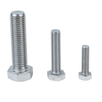 Con acabado liso DIN933 Nueces y pernos de acero inoxidable para la renovación de máquinas