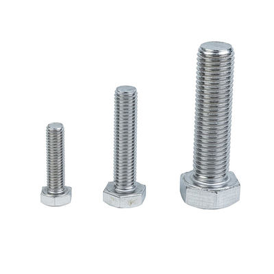 Tornos de cabeza hexadecimal de hilo completo en acero inoxidable estándar GB para aplicaciones personalizadas