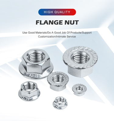 Hexágono de acero inoxidable y sistema de medición imperial de Cup Nut.