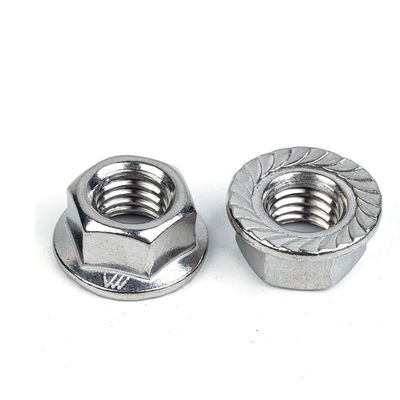 Múltiples especificaciones Norma DIN 304 316 de acero inoxidable Hexagon Flange Nut Finish Otros