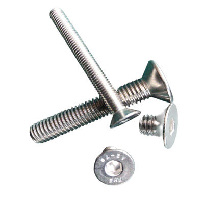 Salto A2-70 de acero inoxidable encabezado hexagonal cabeza de la máquina de tornillo cabeza de la bandeja de todos los tamaños