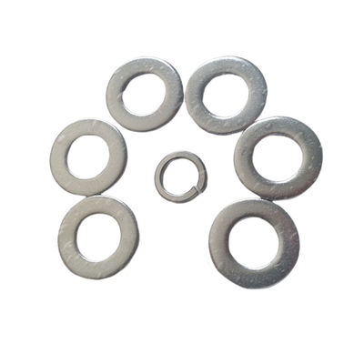 DIN 125/DIN 9021 Junta metálica de almohadilla plana Junta de tornillo de acero inoxidable 304