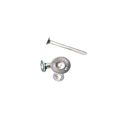 Máquina industrial de cámara oculta tornillos con tornillo de tierra de acero inoxidable perno y tapa