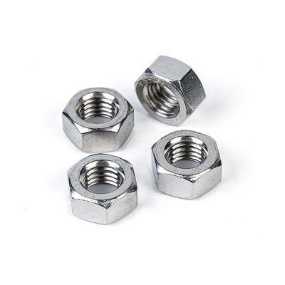 Sistema métrico de medición de nuez hexagonal en acero inoxidable 304 para fijación precisa