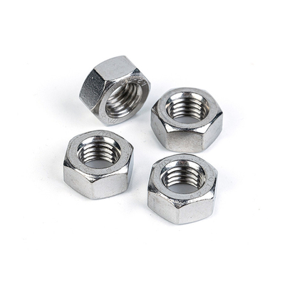 Sistema métrico de medición de nuez hexagonal en acero inoxidable 304 para fijación precisa