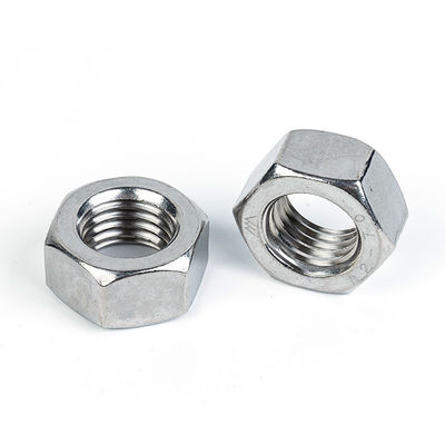 Las nueces hexagonales de tamaño personalizado populares para anillos de fijación de acero inoxidable en métrica galvanizada