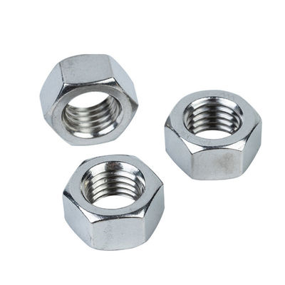 Las nueces hexagonales de tamaño personalizado populares para anillos de fijación de acero inoxidable en métrica galvanizada