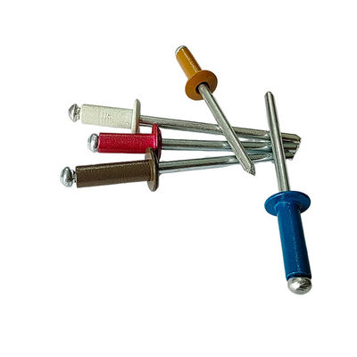 6-32mm DIN estándar Ecológicamente amigable Rivets de cabeza redonda con múltiples opciones de color