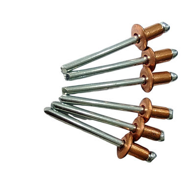 Rivets de bronce de extremo abierto resistentes a la corrosión para múltiples aplicaciones longitud 3-35 mm