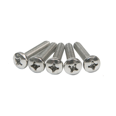 Tipo de rosca completa Phillips de acero inoxidable de cabeza plana contra cabeza hundida tornillo de autoapogimiento