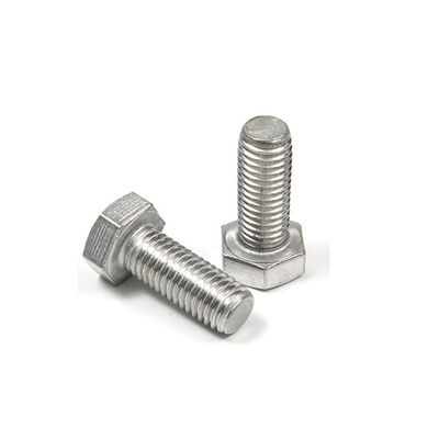 M3 M4 M6 M8 304 Cerrojo hexagonal exterior de acero inoxidable con acabado liso