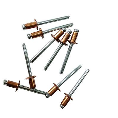 Rivets de broca pulida de extremo abierto para la construcción de maquinaria y aplicaciones automotrices