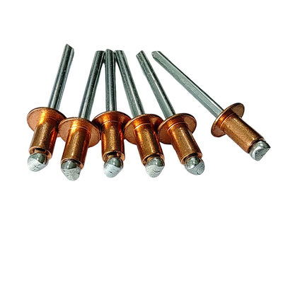 Rivets de broca pulida de extremo abierto para la construcción de maquinaria y aplicaciones automotrices