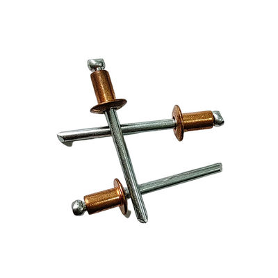 Rivets de broca pulida de extremo abierto para la construcción de maquinaria y aplicaciones automotrices