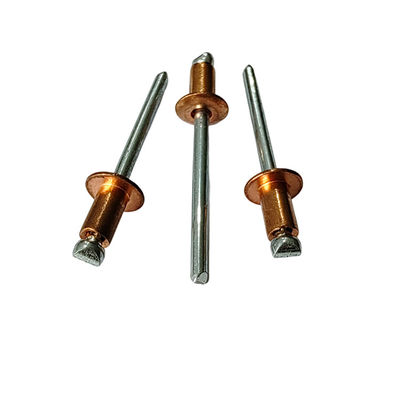 Rivets de broca pulida de extremo abierto para la construcción de maquinaria y aplicaciones automotrices