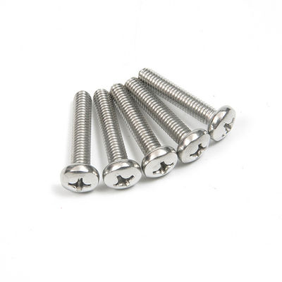 Otros tornillos de acero inoxidable estándar Phillips de cabeza plana contra cabeza hundida