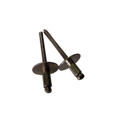 Rivets de acero inoxidable multi-agarrador antivibración con estándar DIN y borde grande