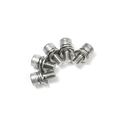 Acero inoxidable Hex Socket Head Cap tornillo de tornillo M3M4M5M6M8M10 para el 100% inspeccionado