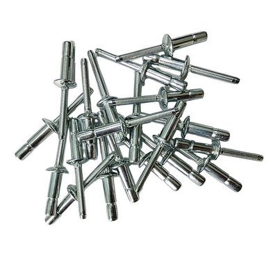 Rivets ciegos de 16 mm con cabeza redonda hechos de acero al carbono con alta resistencia y mejor