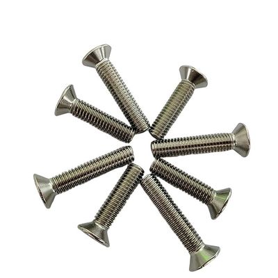 Tipo de hilo completo placa de licencia antirrobo cabeza de toma de corriente Torx tornillo de seguridad con pin