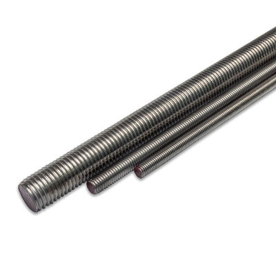 Acero inoxidable de alta resistencia a la tracción DIN 975 con rosca en otro acabado para fijación