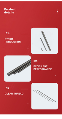 DIN975 304 316 A2-70 A4-70 Acero inoxidable de carbono de alta resistencia parafuso galvanizado M10 vara roscada