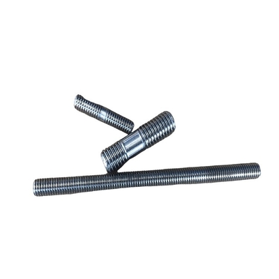 Bolsillo de acero inoxidable de doble extremo roscado de varilla de grado DIN938 para control e industrial