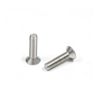 Conector de cabeza de tornillo de enchufe plano de acero inoxidable directo M4 M5 M6 M8 y de larga duración