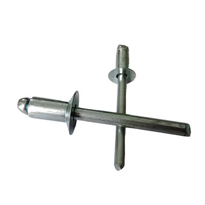 Mejor Durable y 3,0 mm de hierro contra la cabeza hundida del extremo abierto Rivets ciegos de acabado brillante