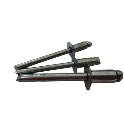 3.2 mm de hierro contra cabeza hundida rivetas ciegas de extremo abierto para aplicaciones de alta resistencia