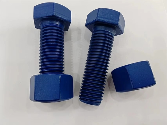 Zinc acabado completamente roscado doble cara M10 M8 M12 pernos de conexión para el rendimiento