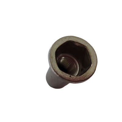 Nucleo de remachado ciego semihex de acero inoxidable resistente a la corrosión con acabado niquelado