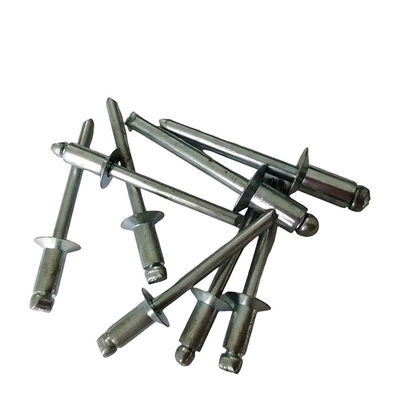 6.4mm de extremo abierto contra cabeza hundida Rivets ciegos en blanco para una fácil instalación de hierro